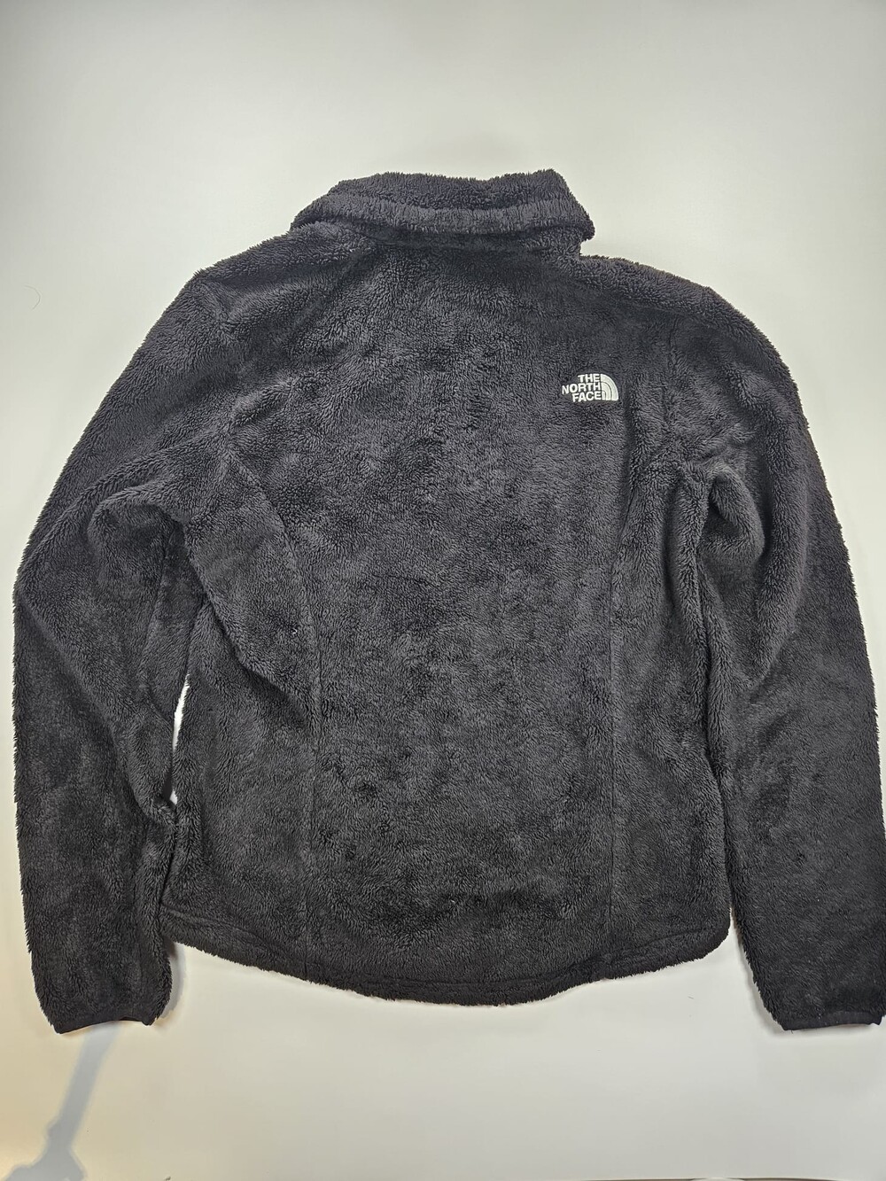 The North Face Women’s S Black Osito Fleece Jacket Full Zip Plush High Pile - Picture 4 of 8